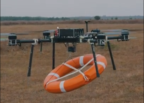 Испытания БПЛА для решения задач МЧС